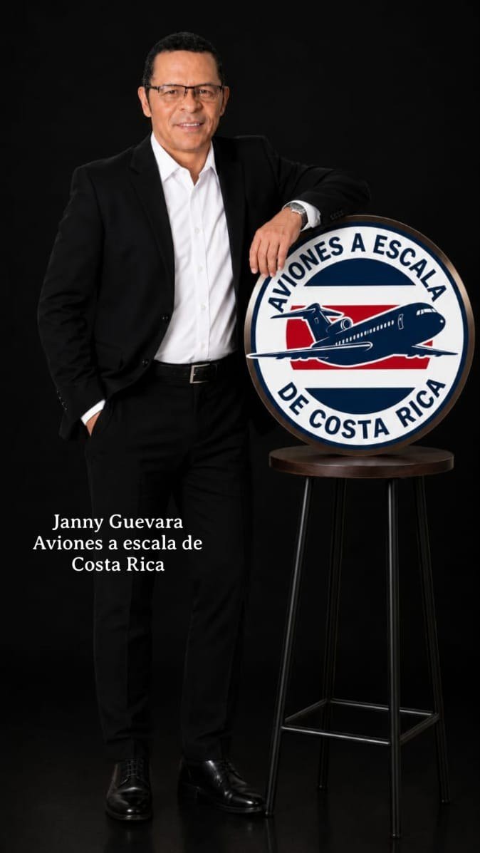 Janny Guevara, Aviones a escala de Costa Rica